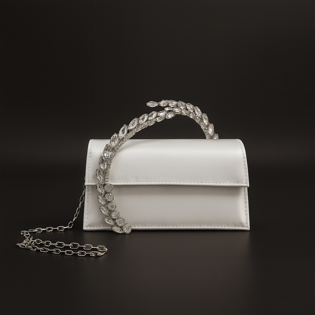 The Aurora Crystal Clutch