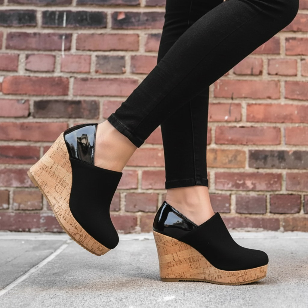 The Aria Cork Wedges
