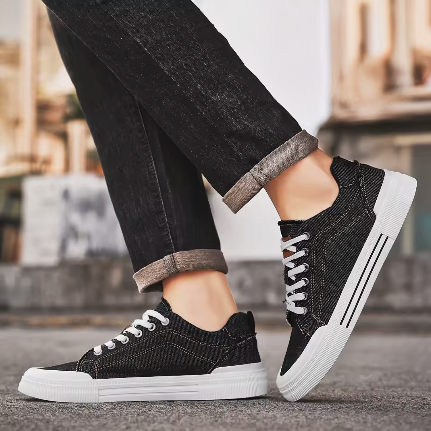 The Downtown Denim Sneakers