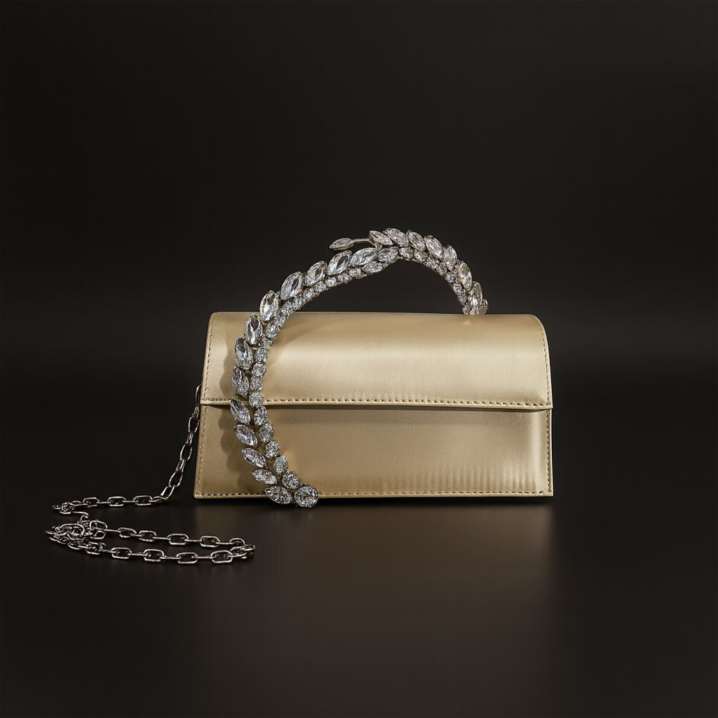 The Aurora Crystal Clutch