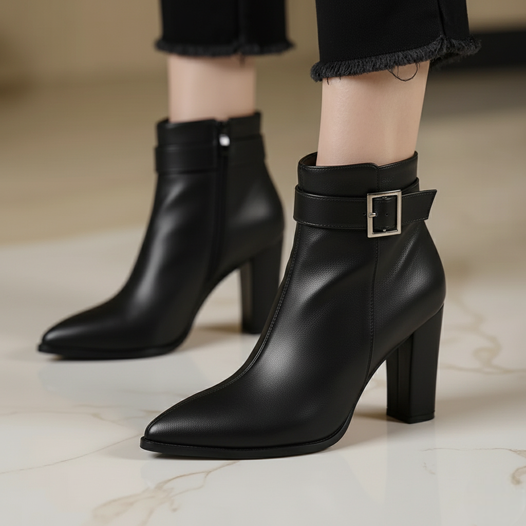 The Emilia Buckle Boot