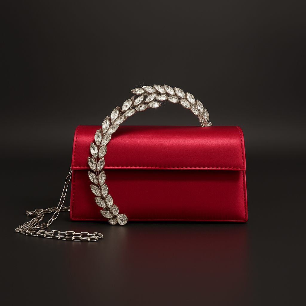 The Aurora Crystal Clutch