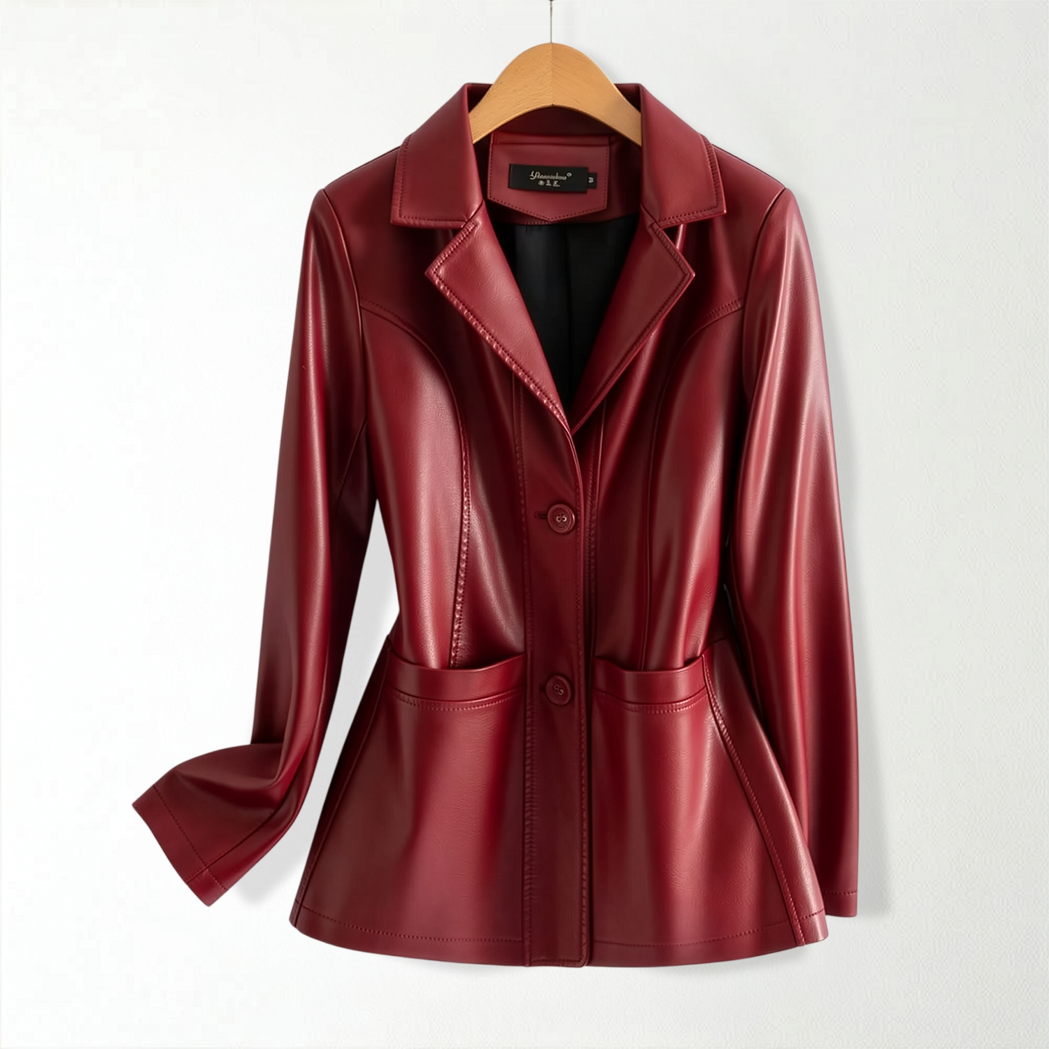 Valencia Lambskin Leather Jacket