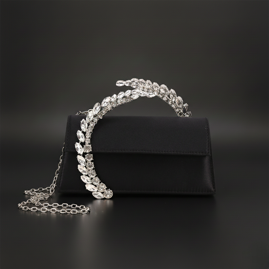 The Aurora Crystal Clutch