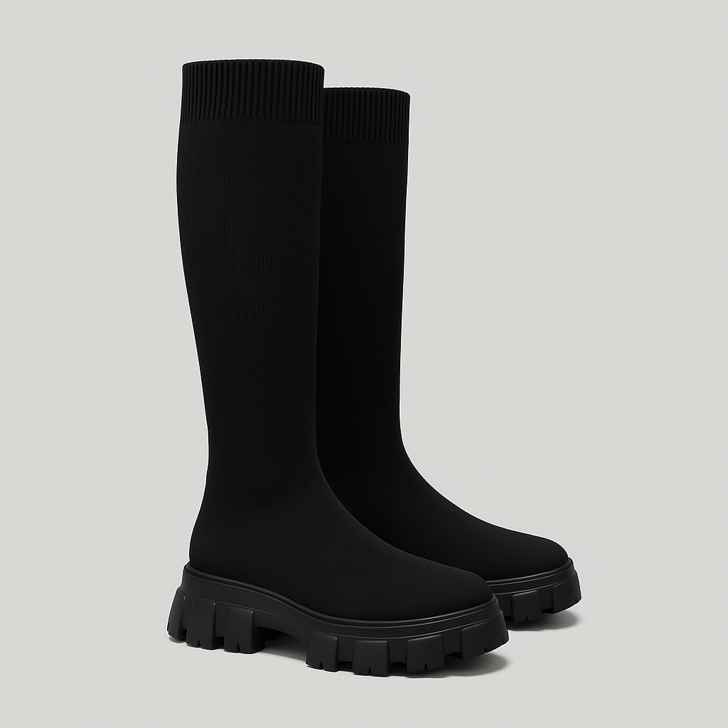 The Verdeon Knit Boots