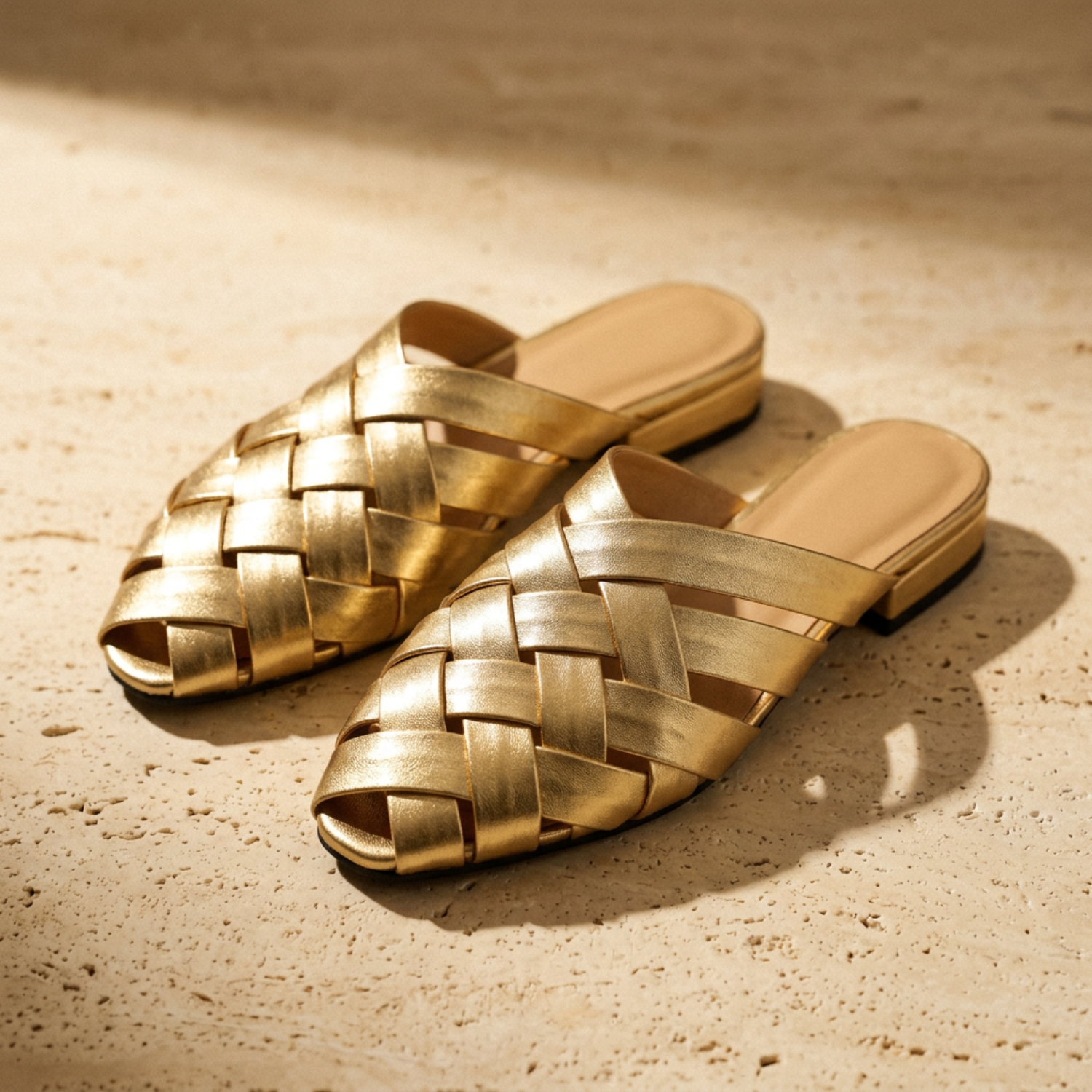 Verona Woven Flats