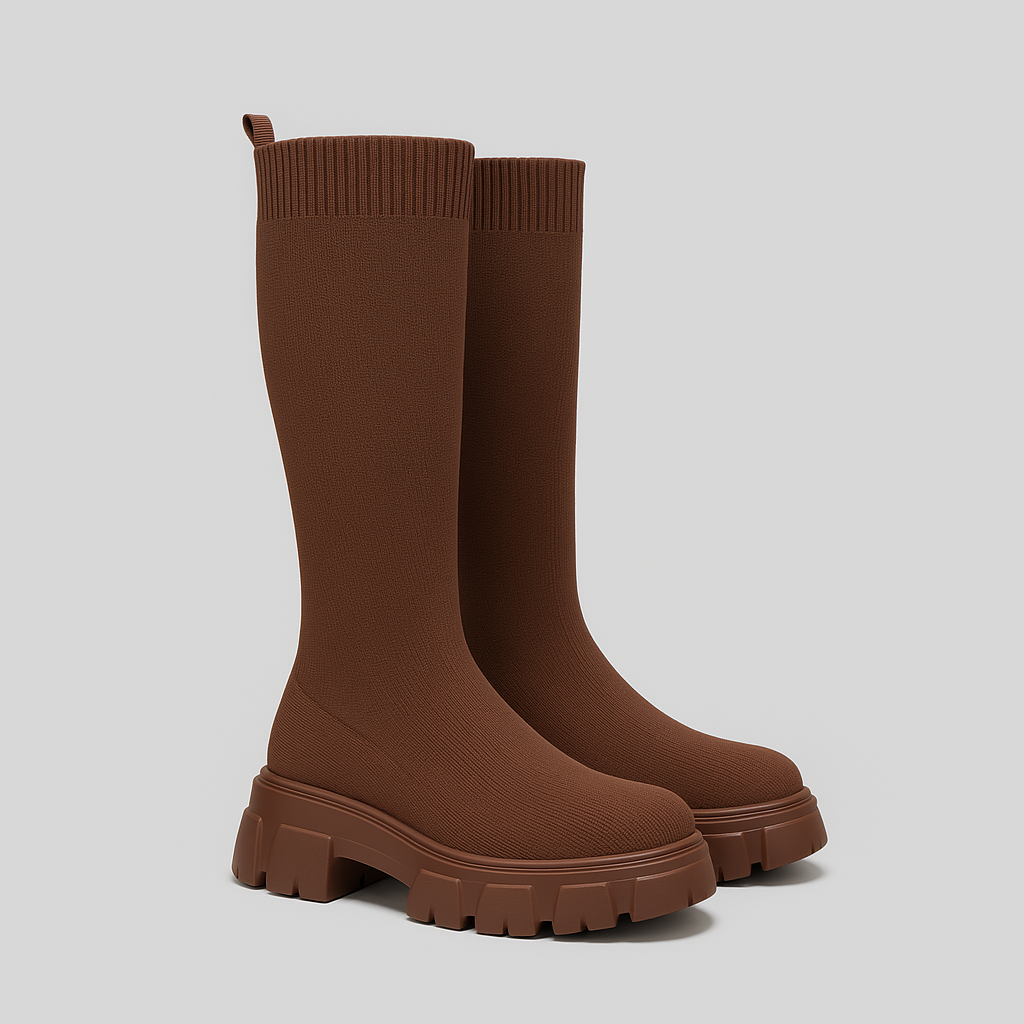 The Verdeon Knit Boots