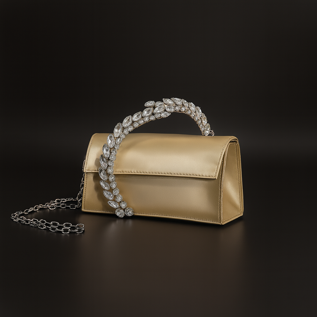 The Aurora Crystal Clutch