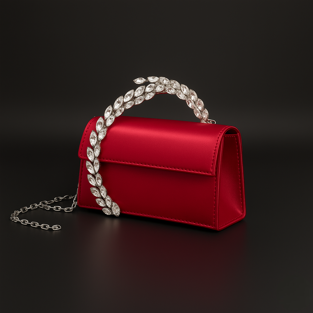 The Aurora Crystal Clutch