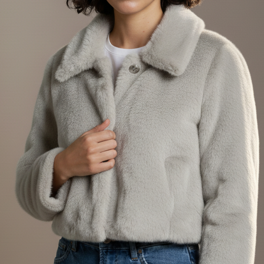 The Moonveil Plush Jacket