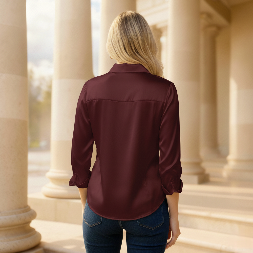 The Aurelia Satin Shirt