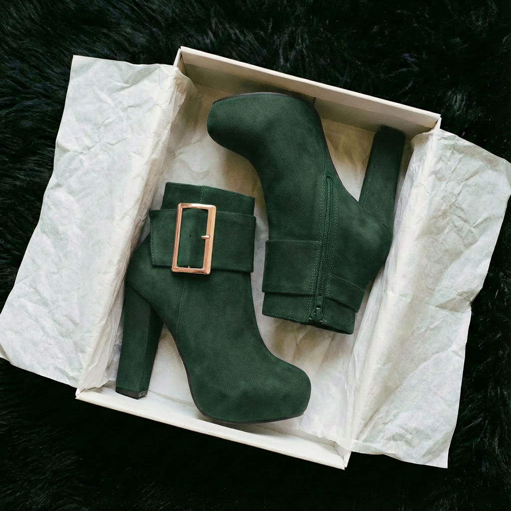 The Aria Buckle Boot