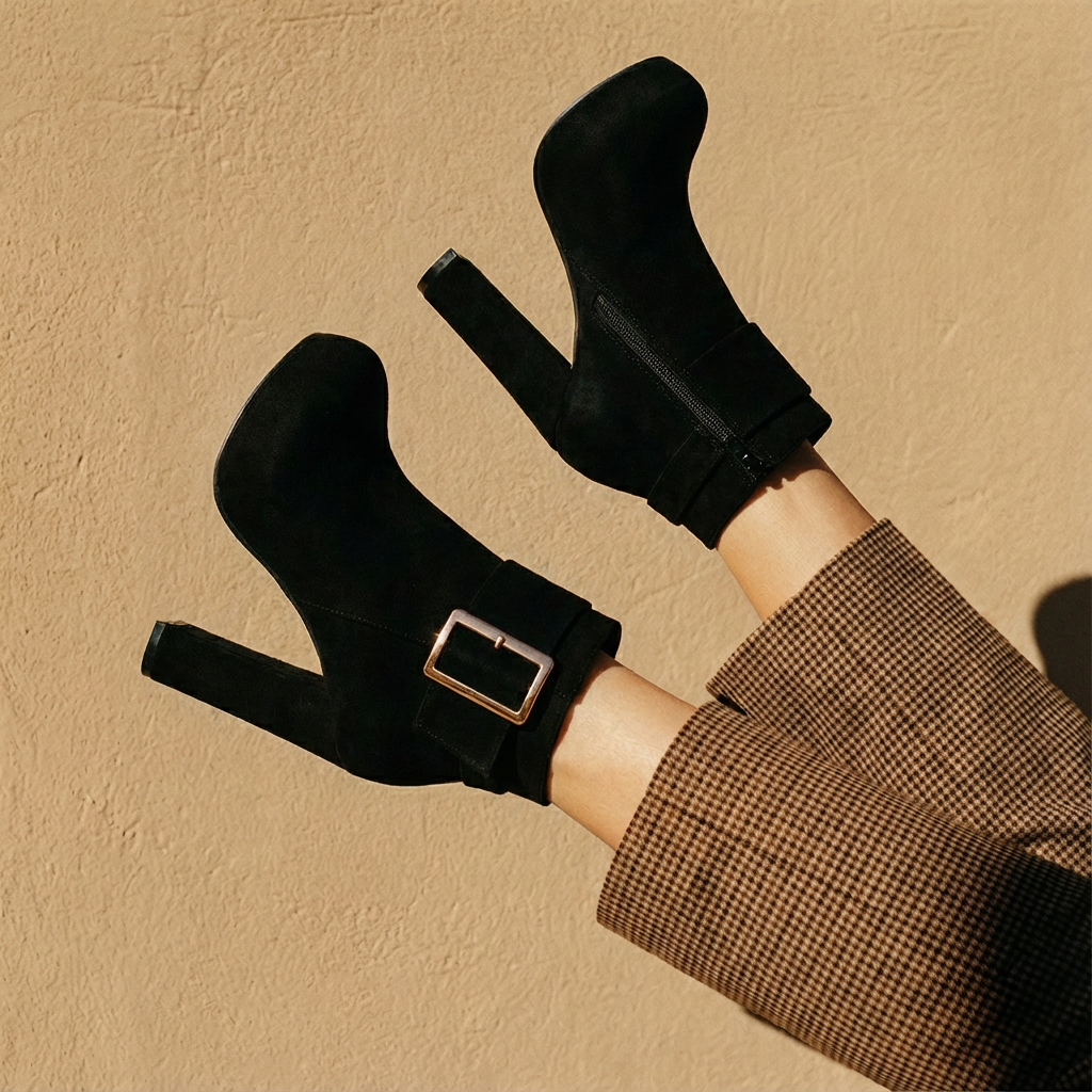 The Aria Buckle Boot