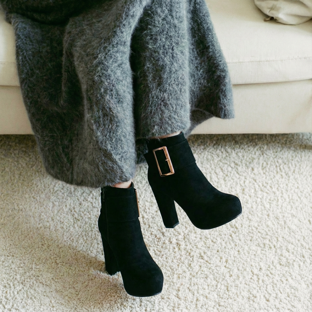 The Aria Buckle Boot