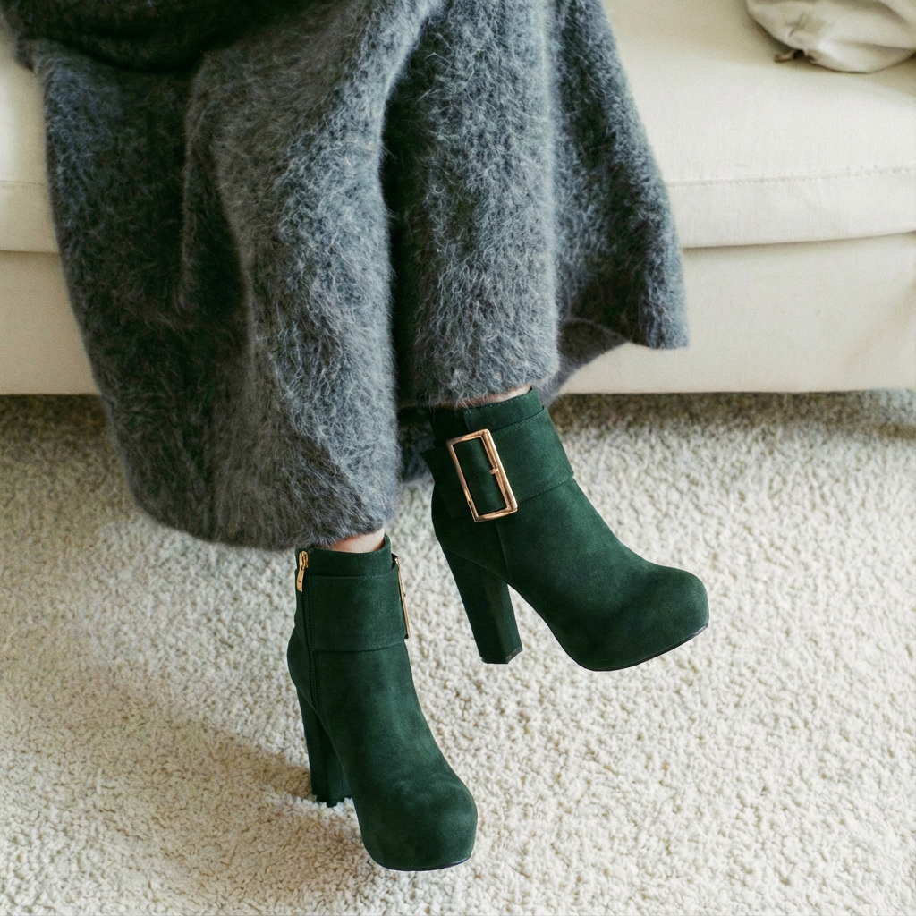 The Aria Buckle Boot