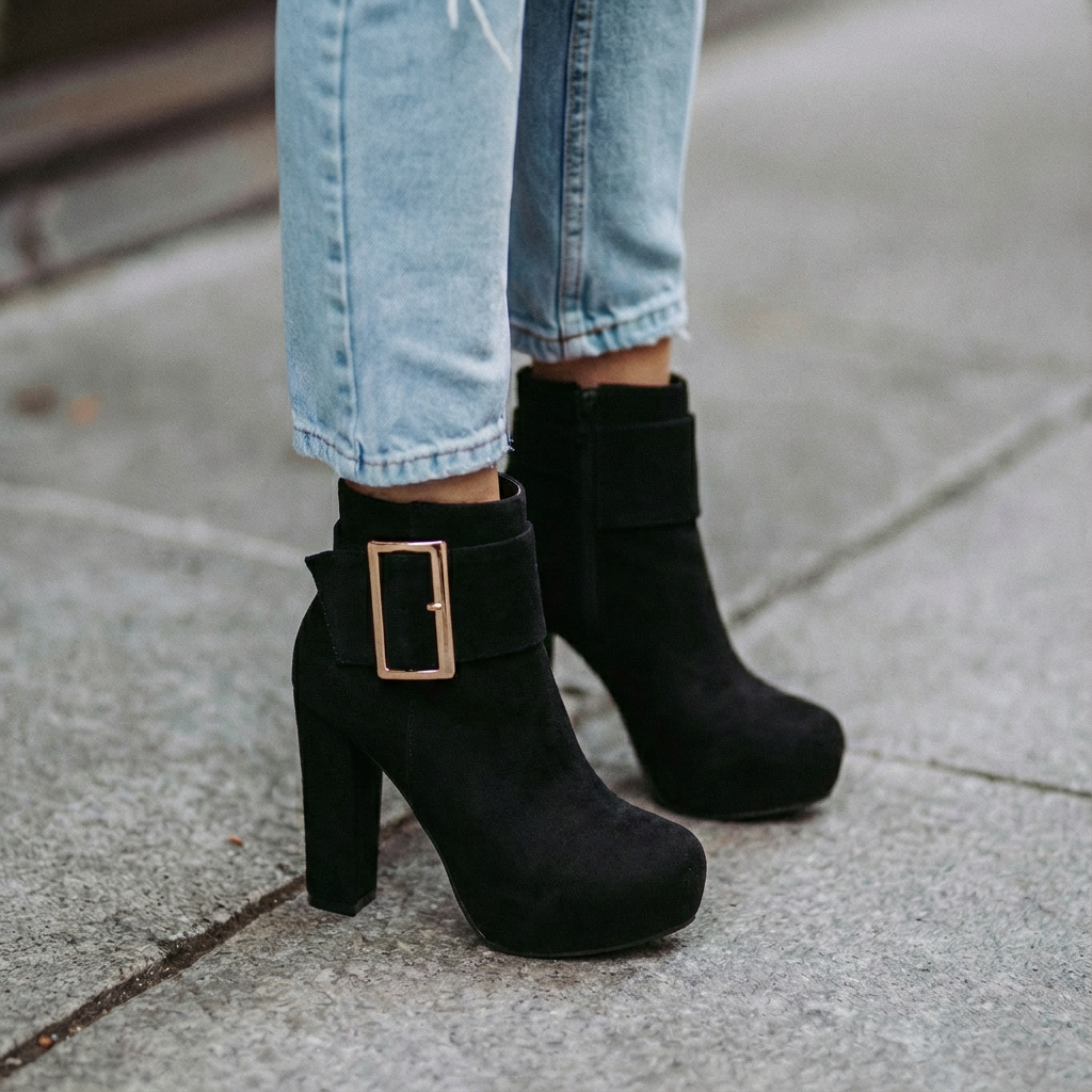 The Aria Buckle Boot