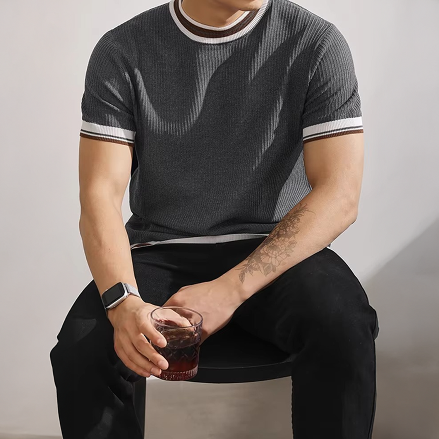The Milo Knit Tee