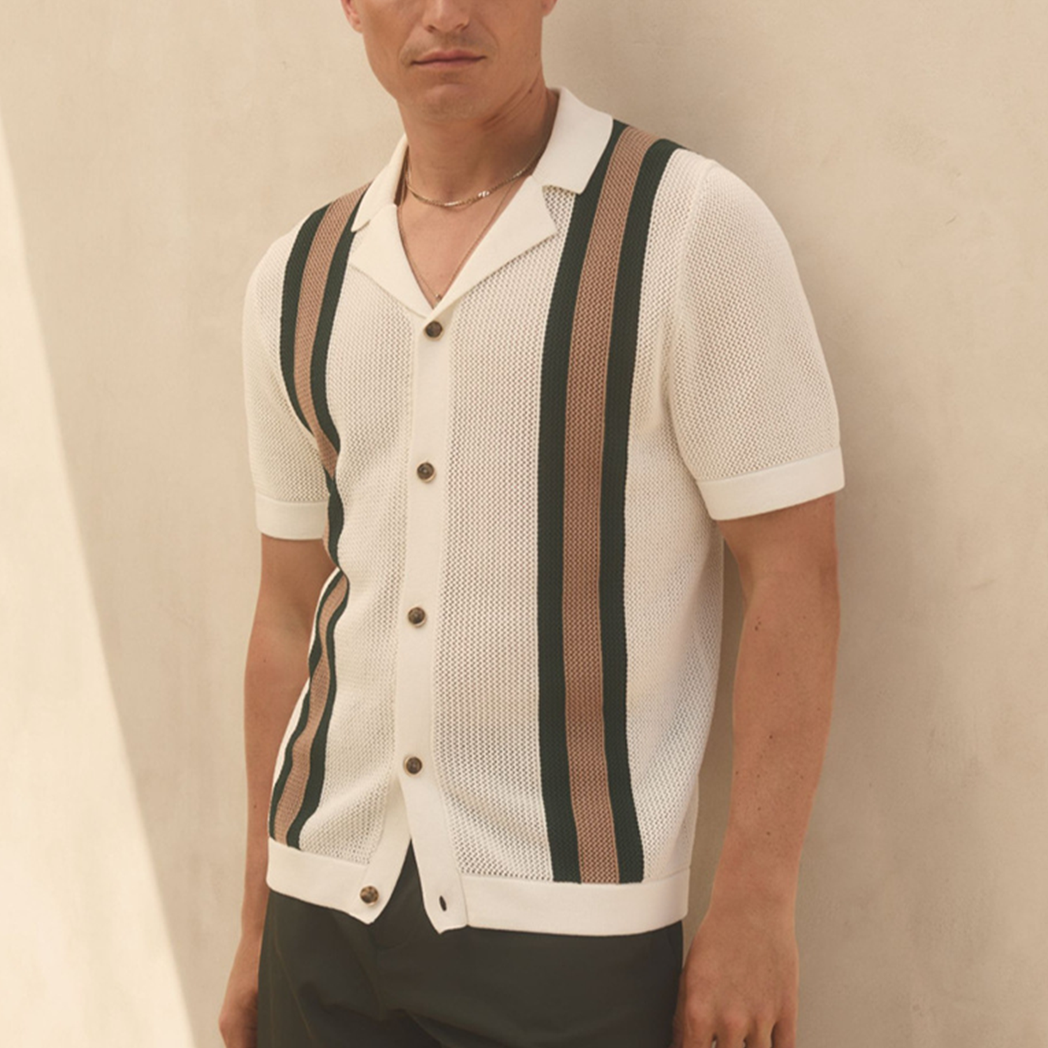 The Capri Stripe Polo