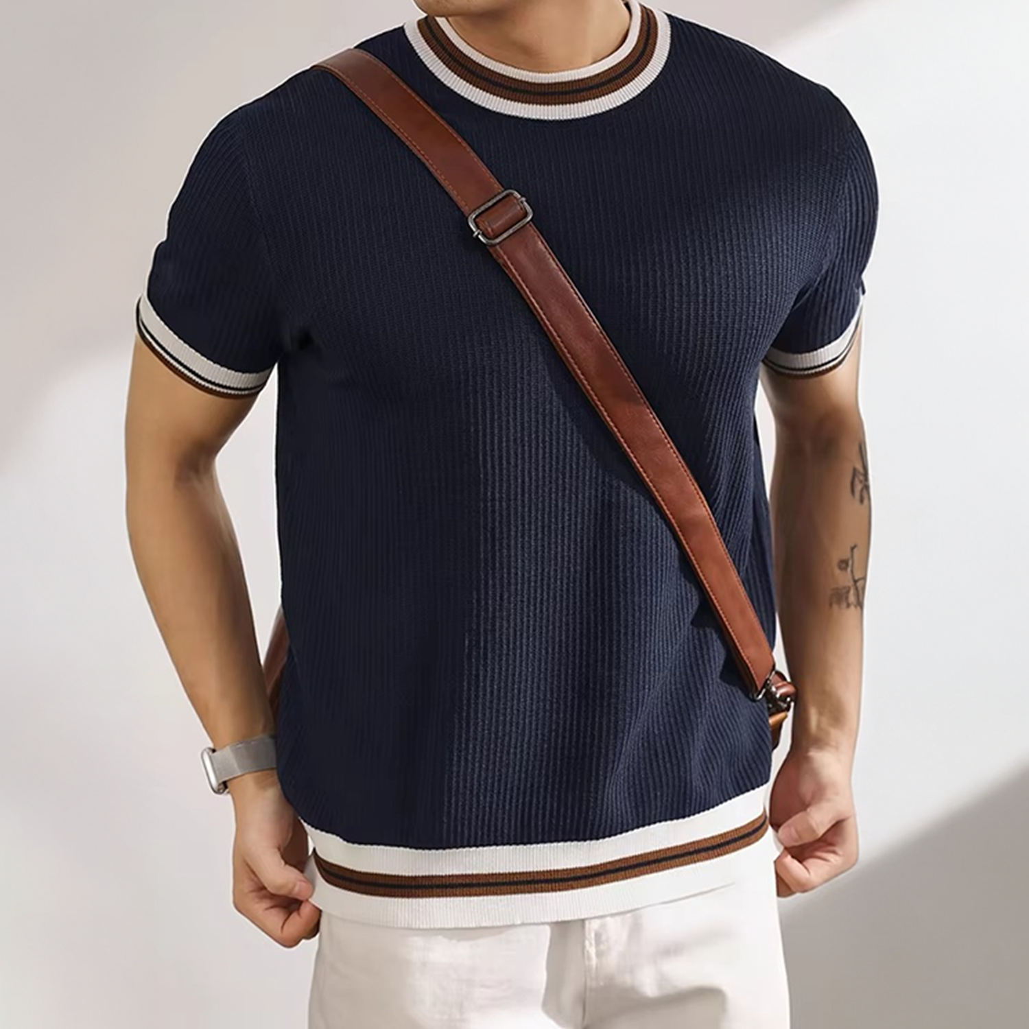 The Milo Knit Tee