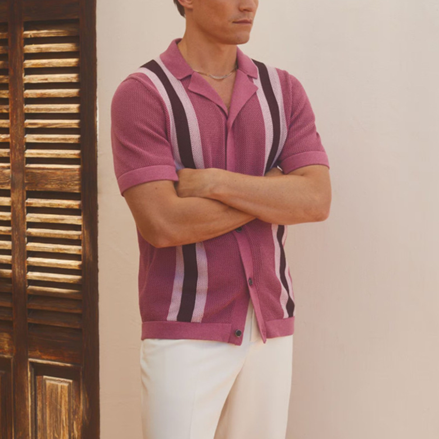 The Capri Stripe Polo