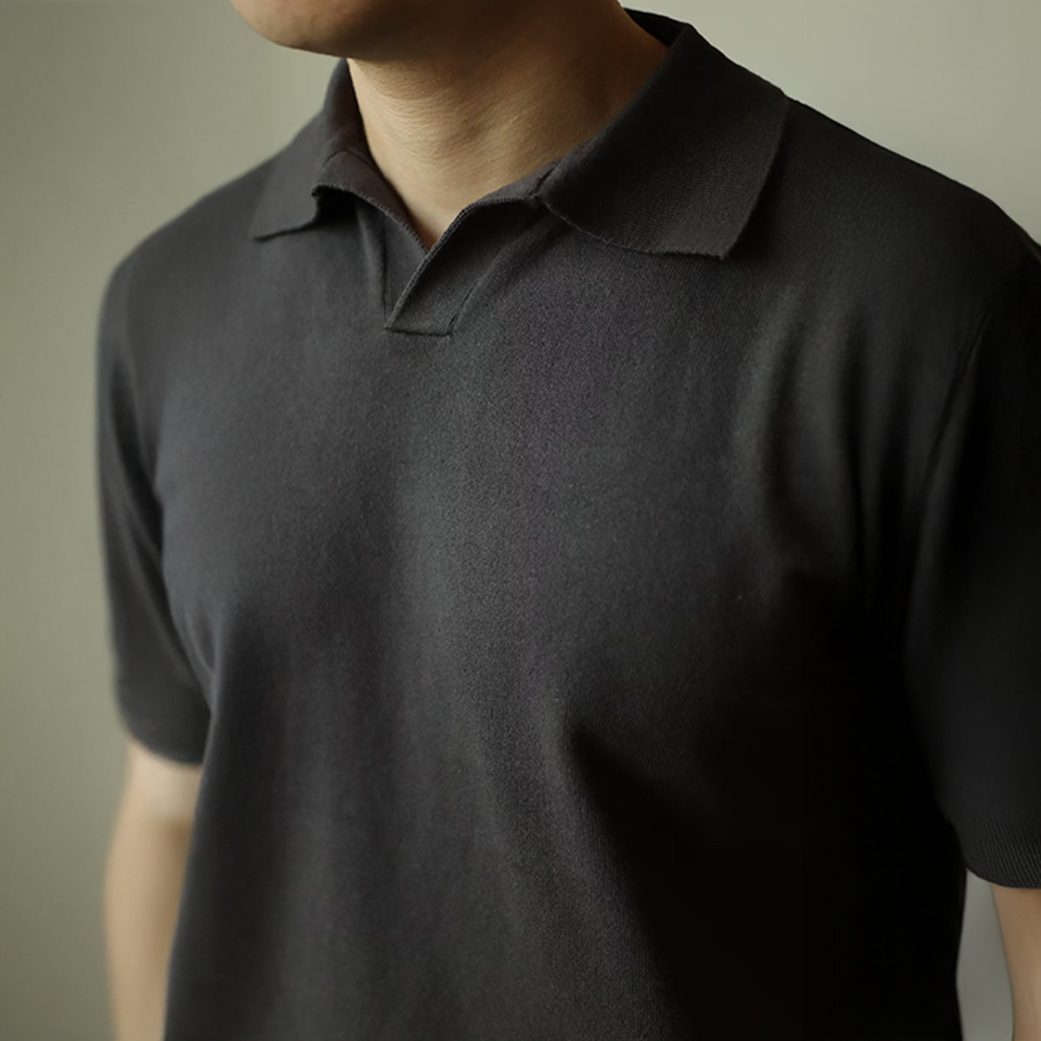 The Midnight Knit Polo