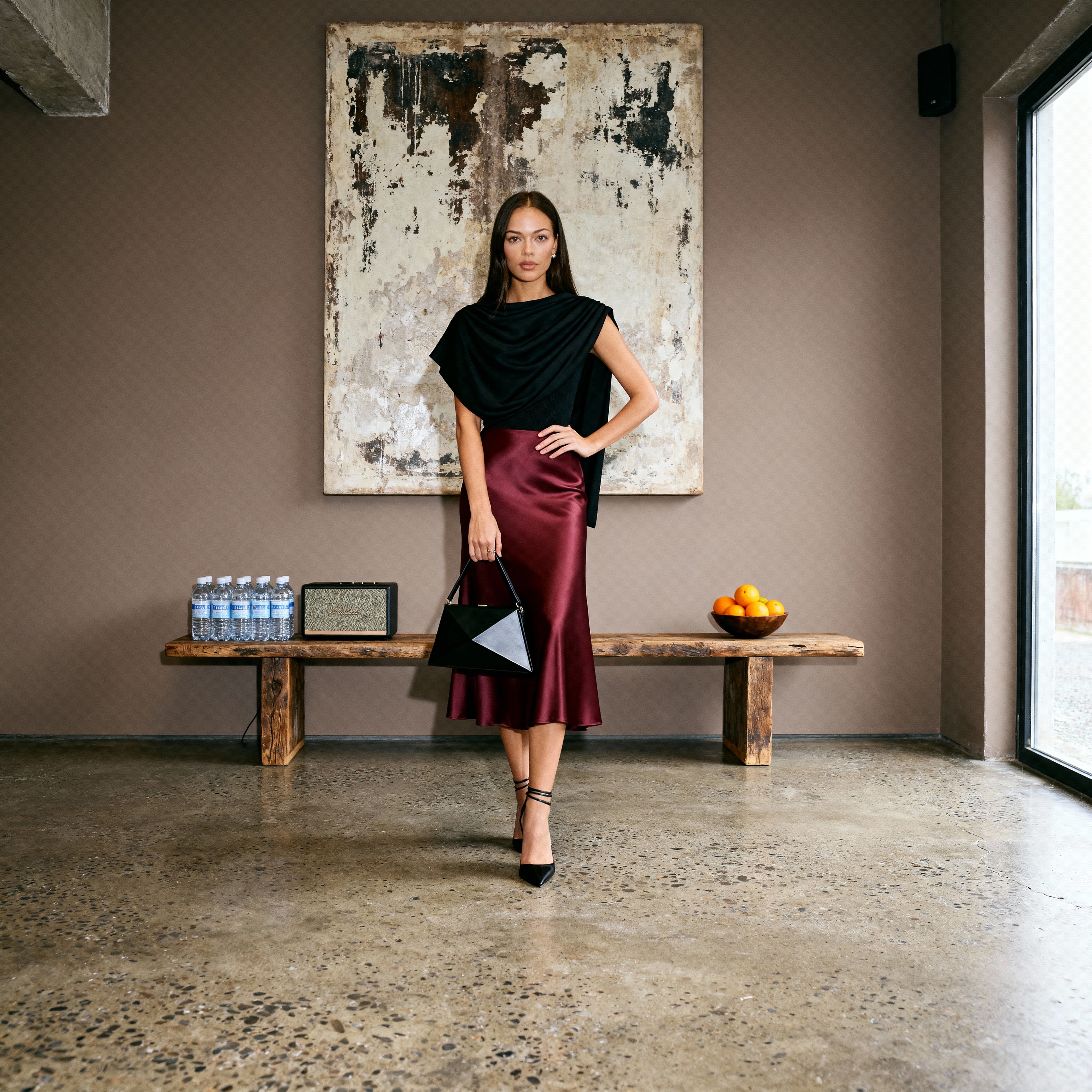 Valentina Silhouette Skirt