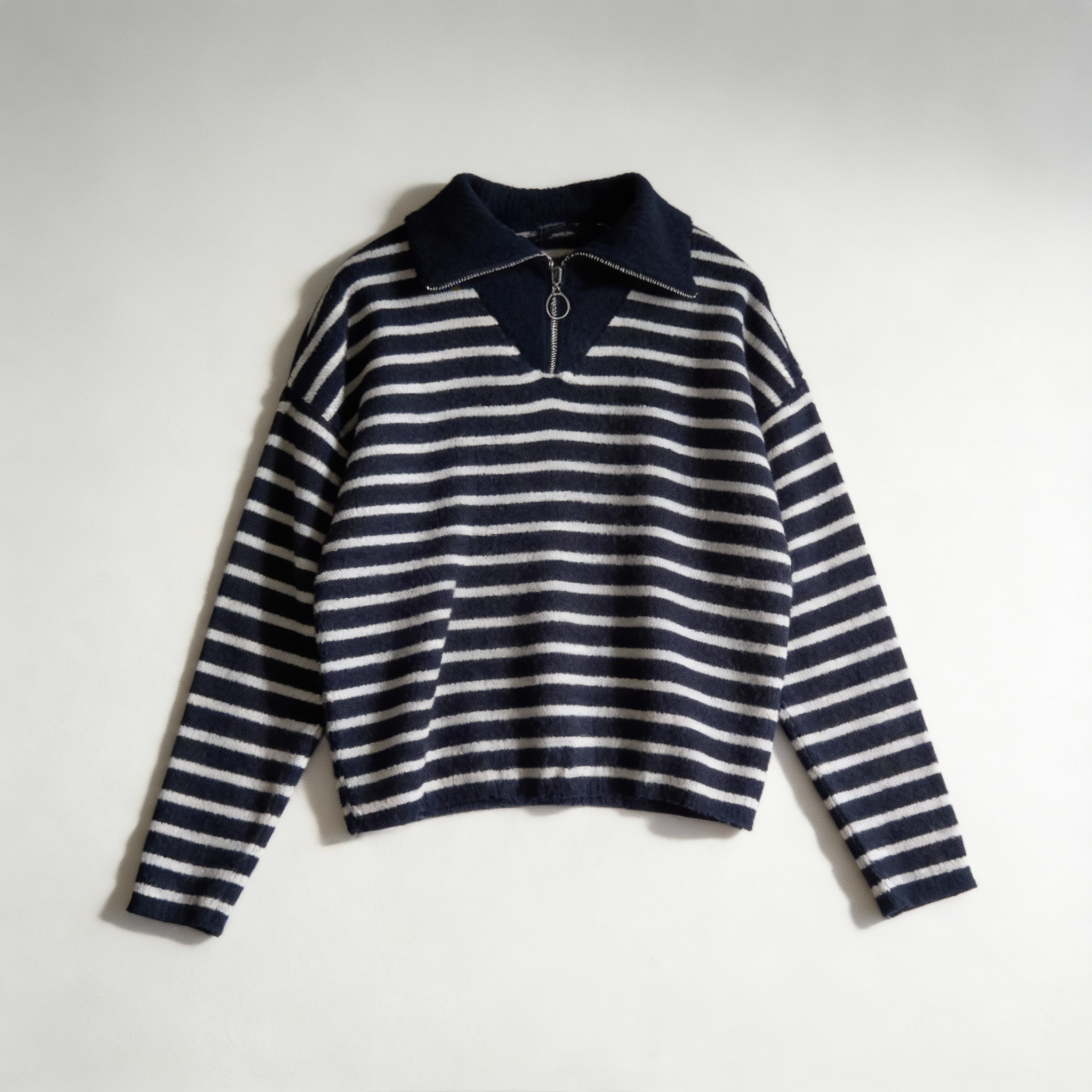 The Amalfi Quarter-Zip Knit Sweater