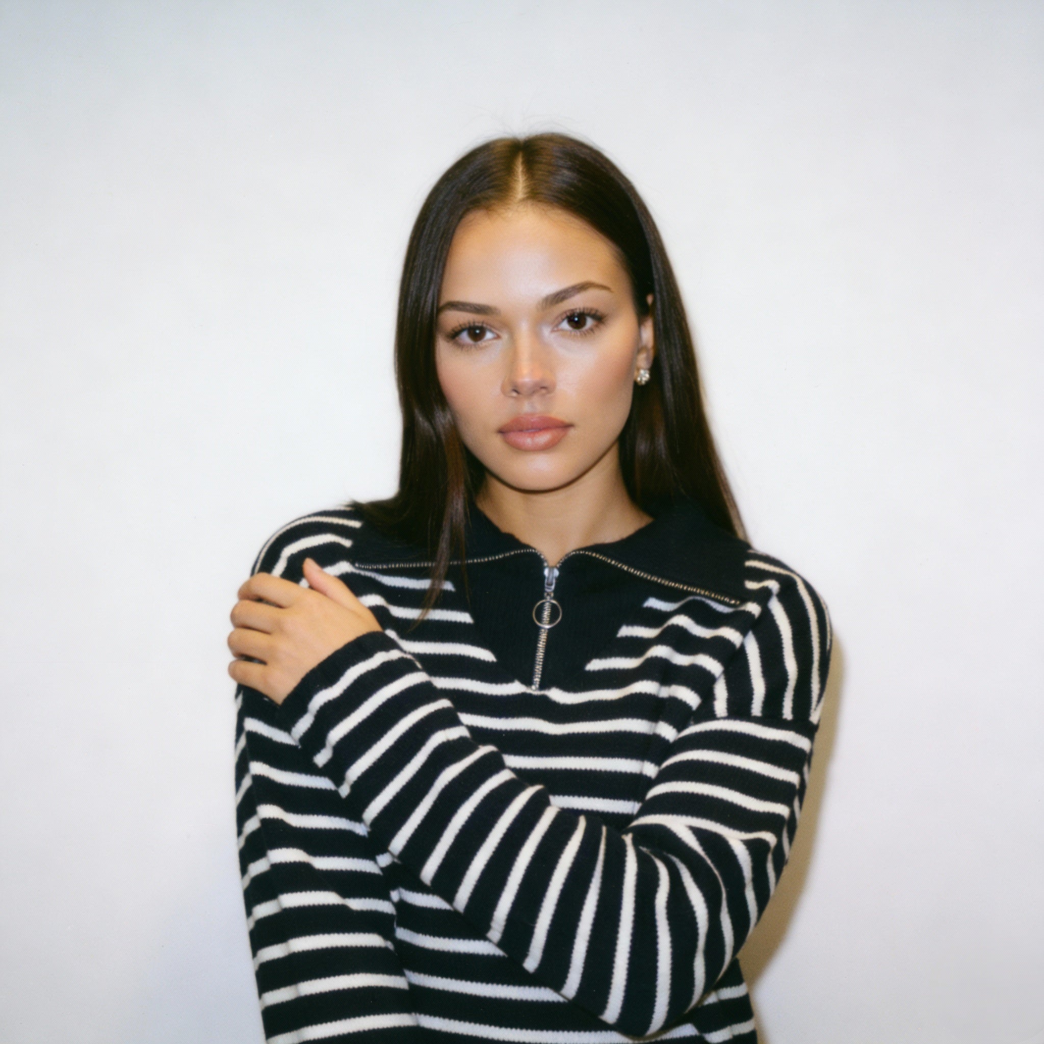 The Amalfi Quarter-Zip Knit Sweater