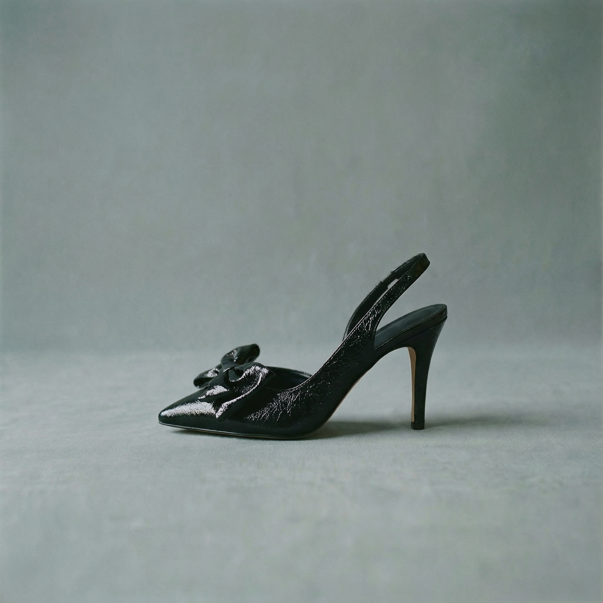 The Tessa Bow-Tie Slingback Heels