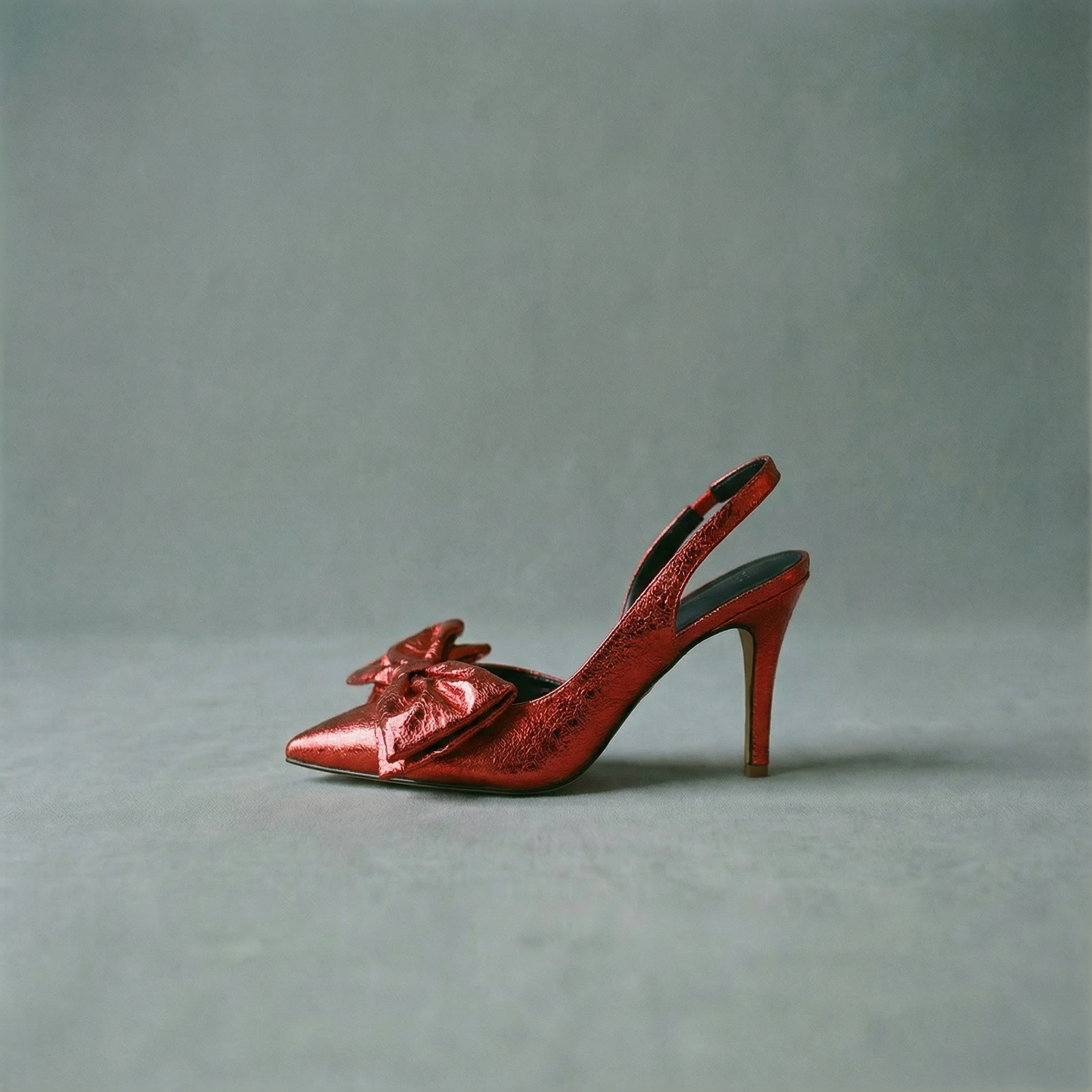 The Tessa Bow-Tie Slingback Heels