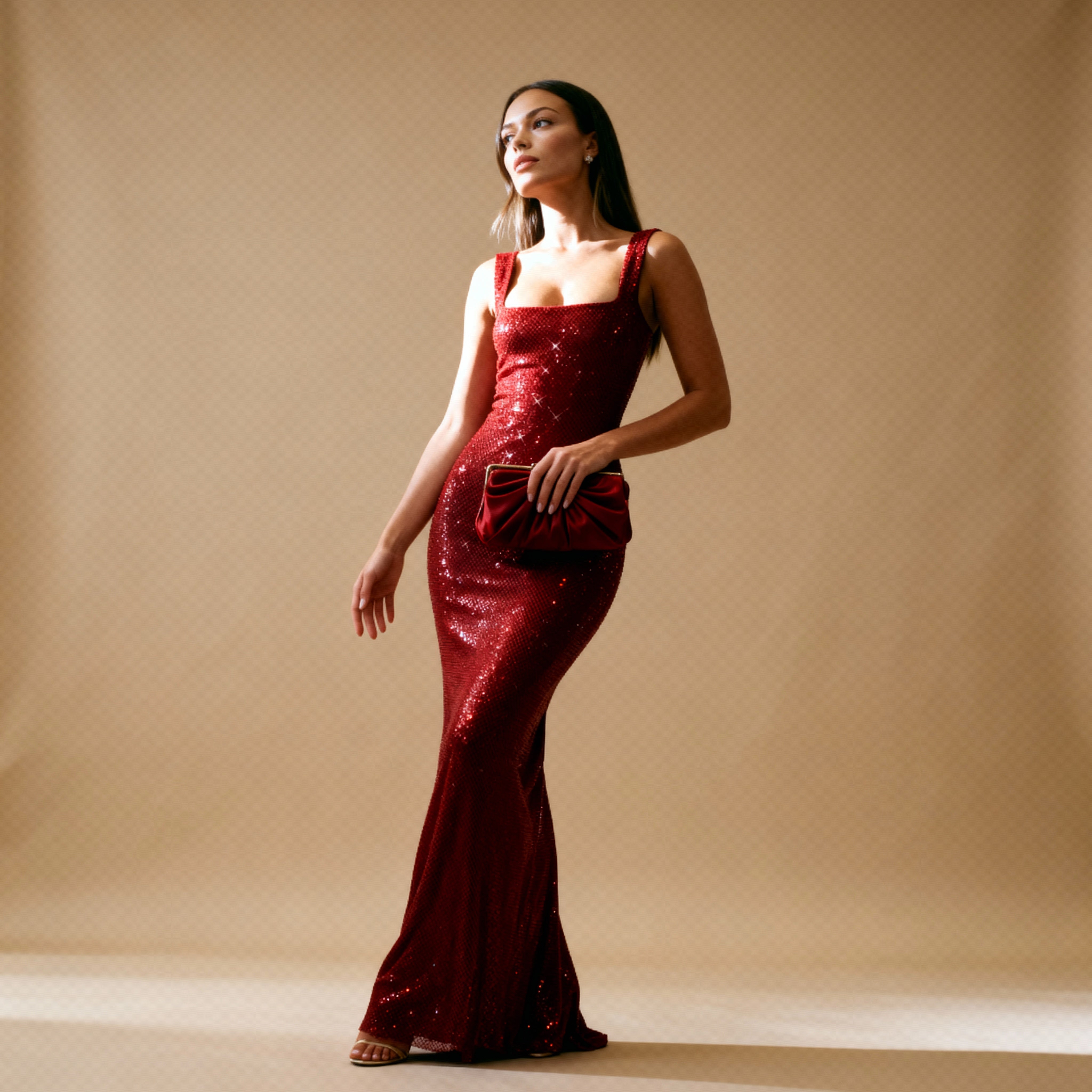 Starfall Contour Gown