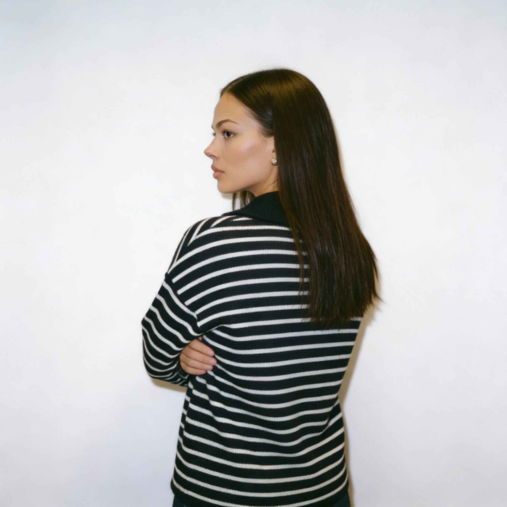 The Amalfi Quarter-Zip Knit Sweater