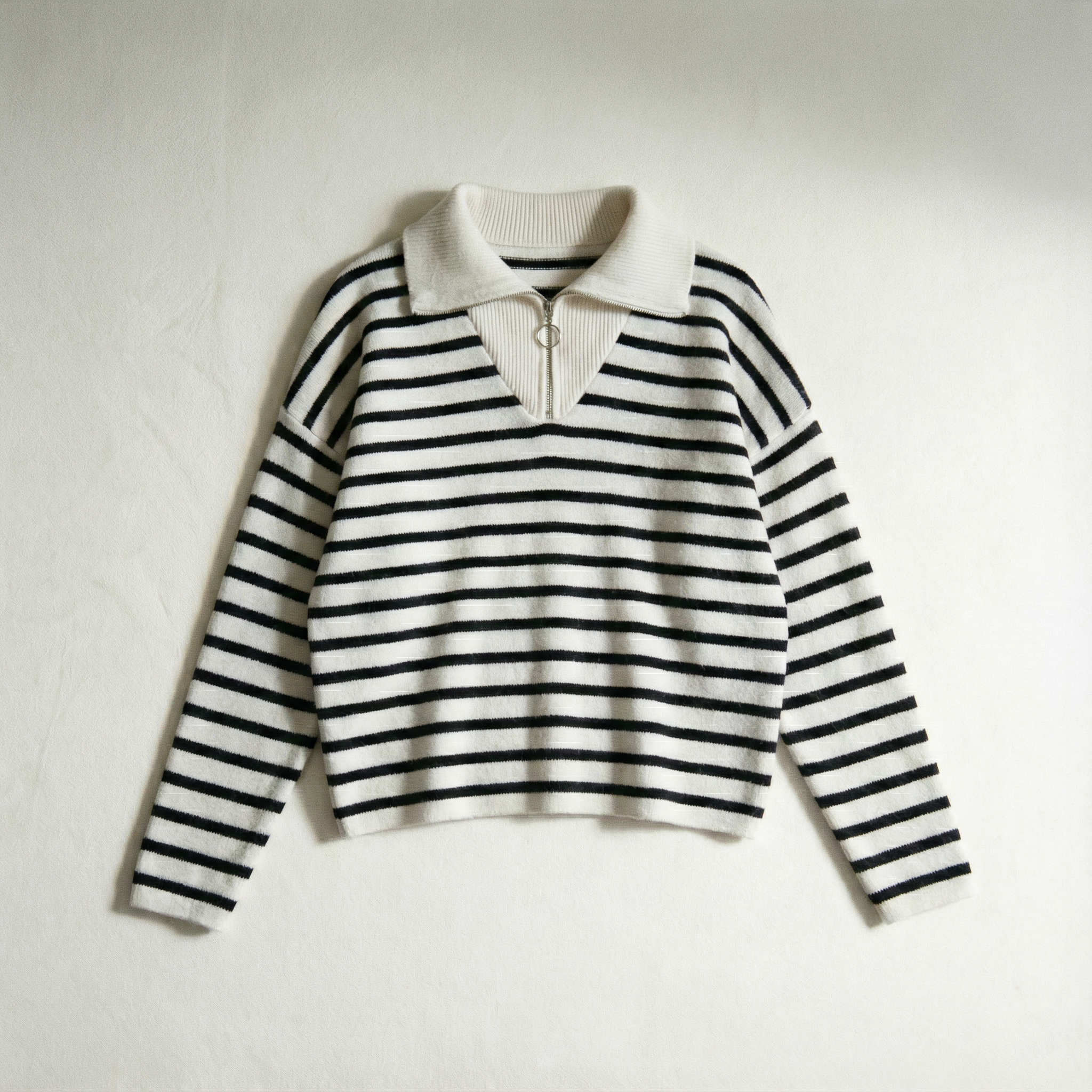 The Amalfi Quarter-Zip Knit Sweater