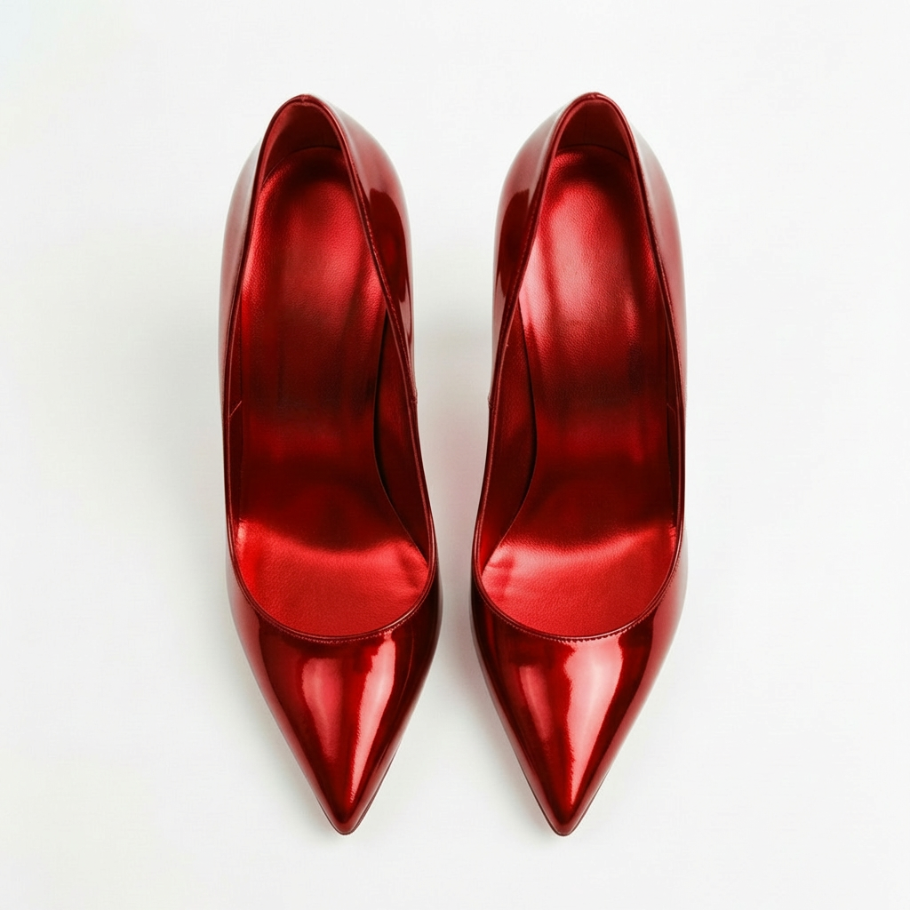 Scarlet Stiletto Pumps