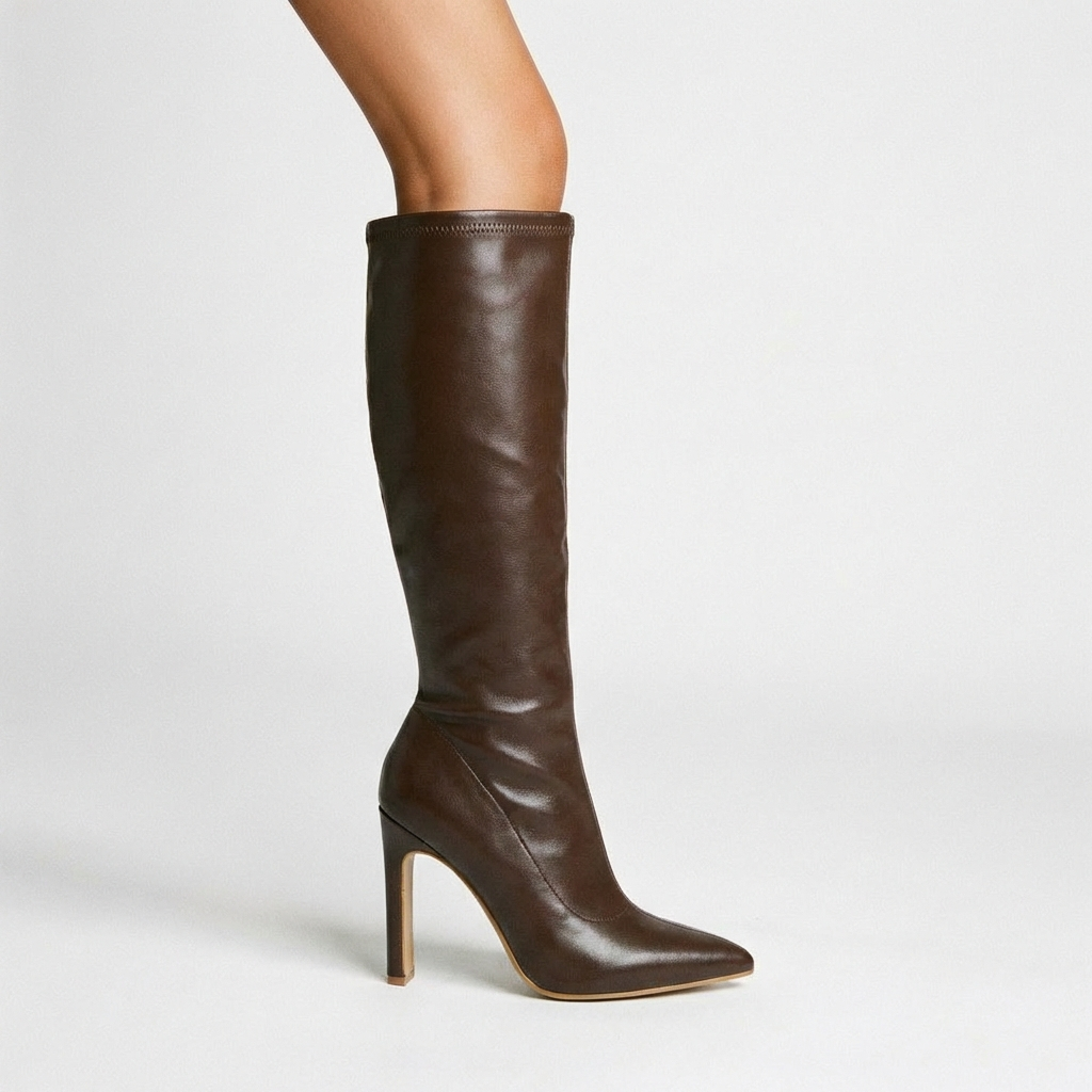 The Serpentine Knee Boot