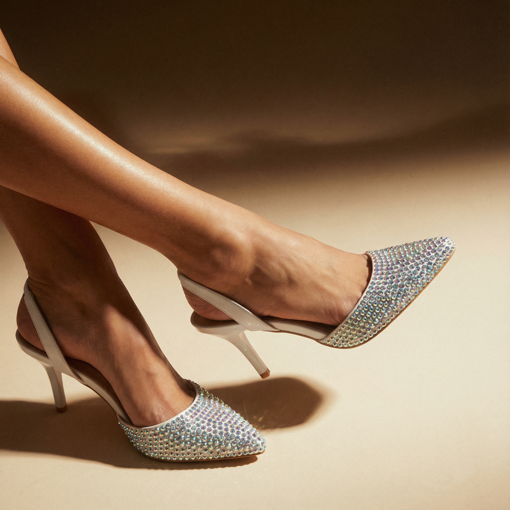 The Diamond Slingback Heels
