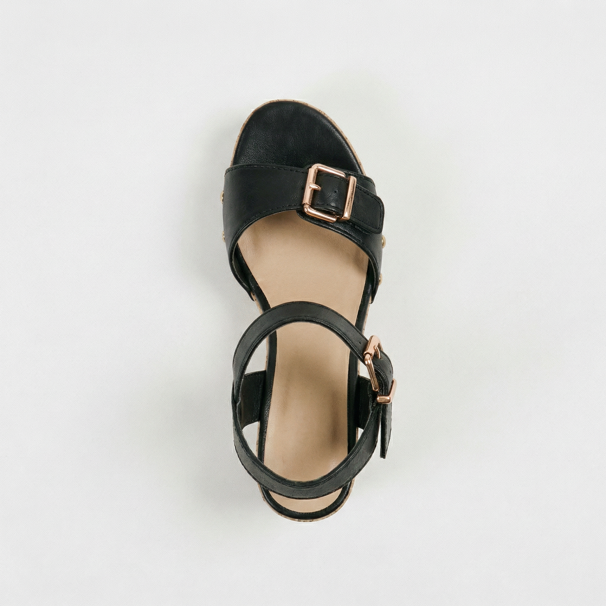 Santorini Studded Wedges
