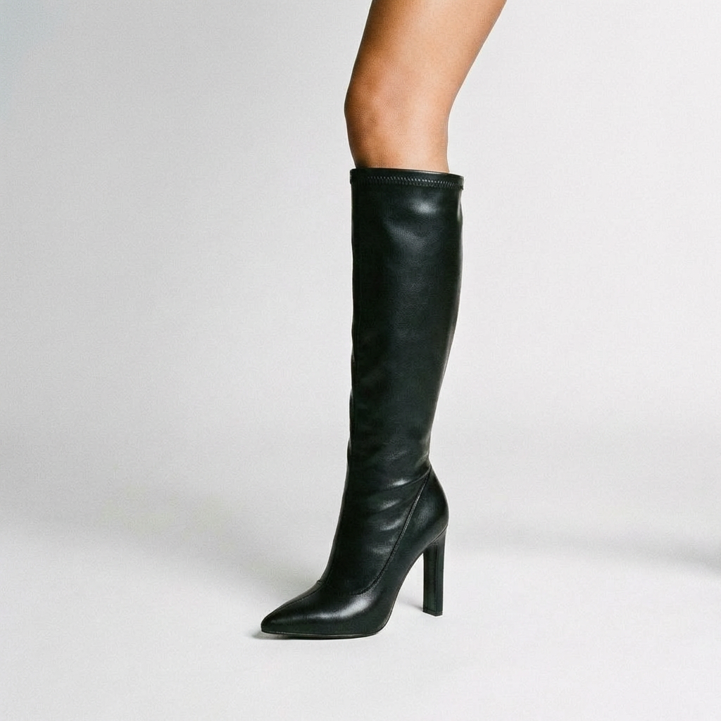 The Serpentine Knee Boot
