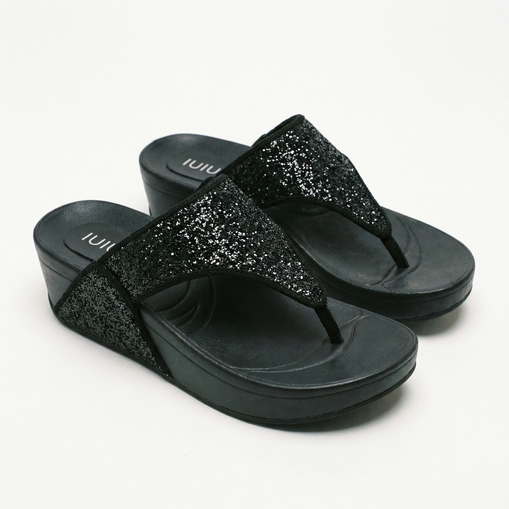Midnight Sparkle Wedges