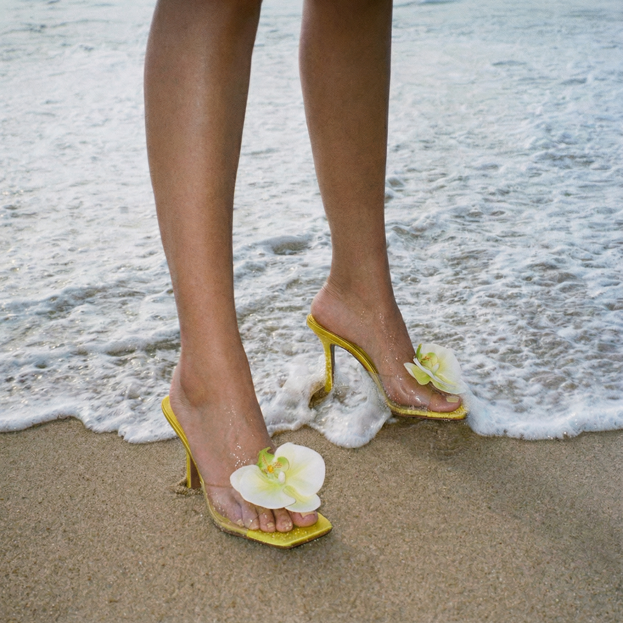 The Dahlia Bloom Heels