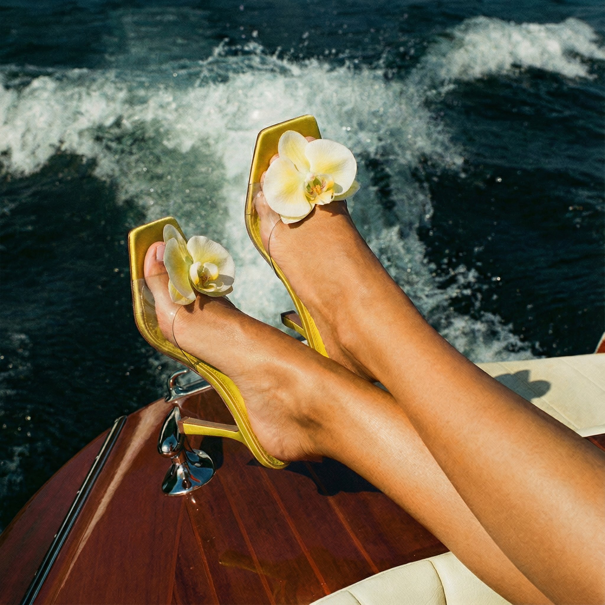 The Dahlia Bloom Heels