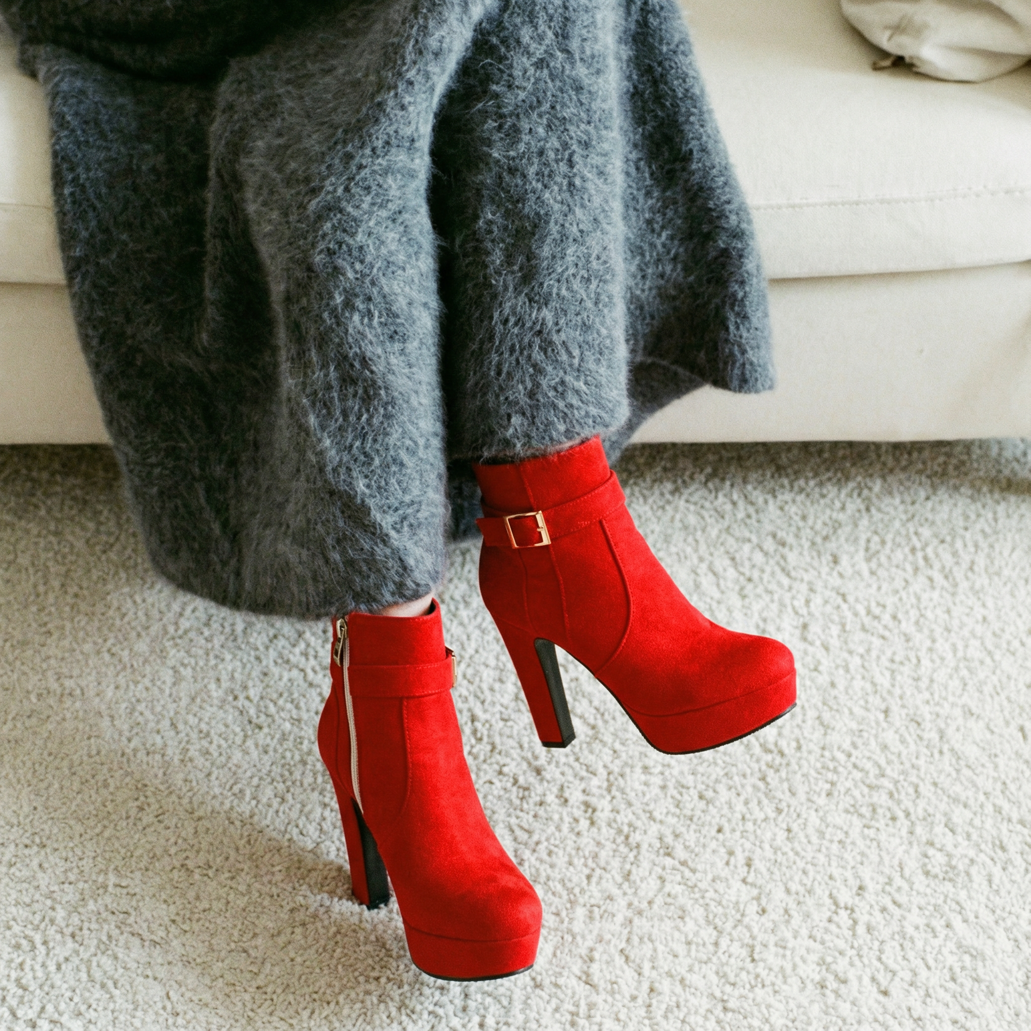 The Natasha Buckle Boot