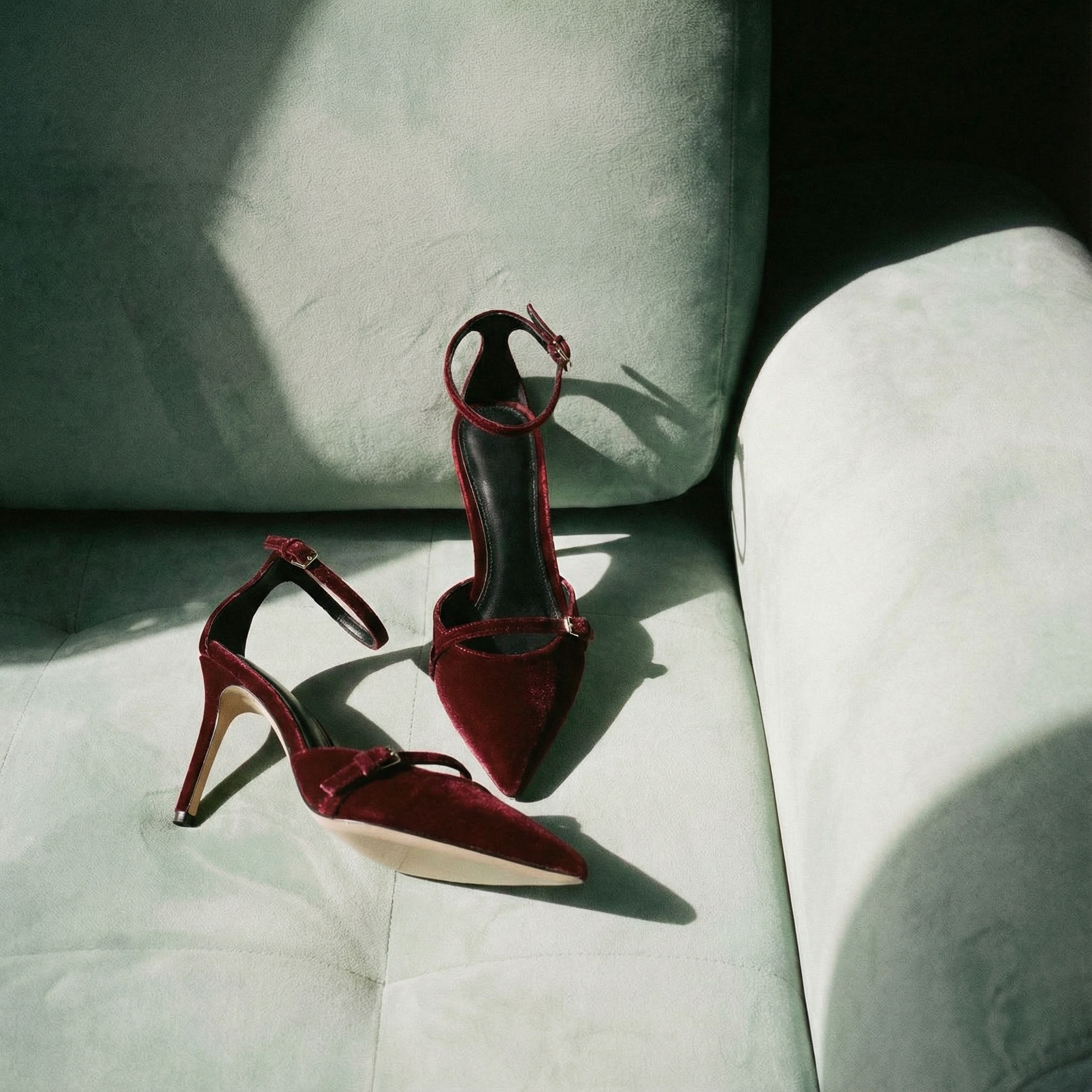 The Bianca Ankle-Strap Heels