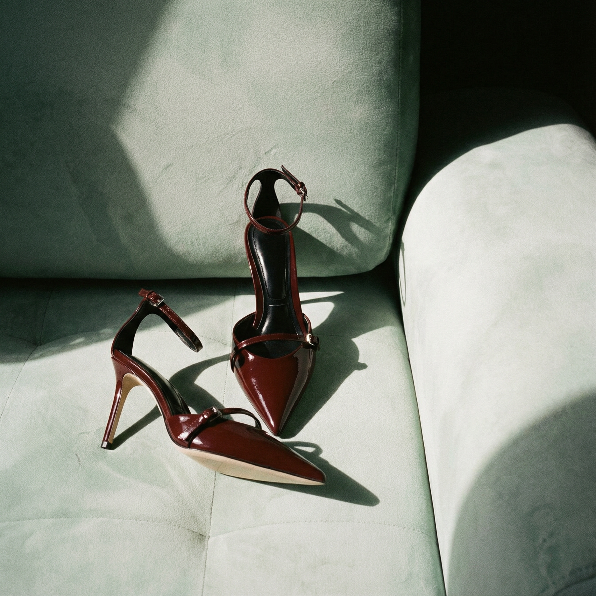 The Bianca Ankle-Strap Heels