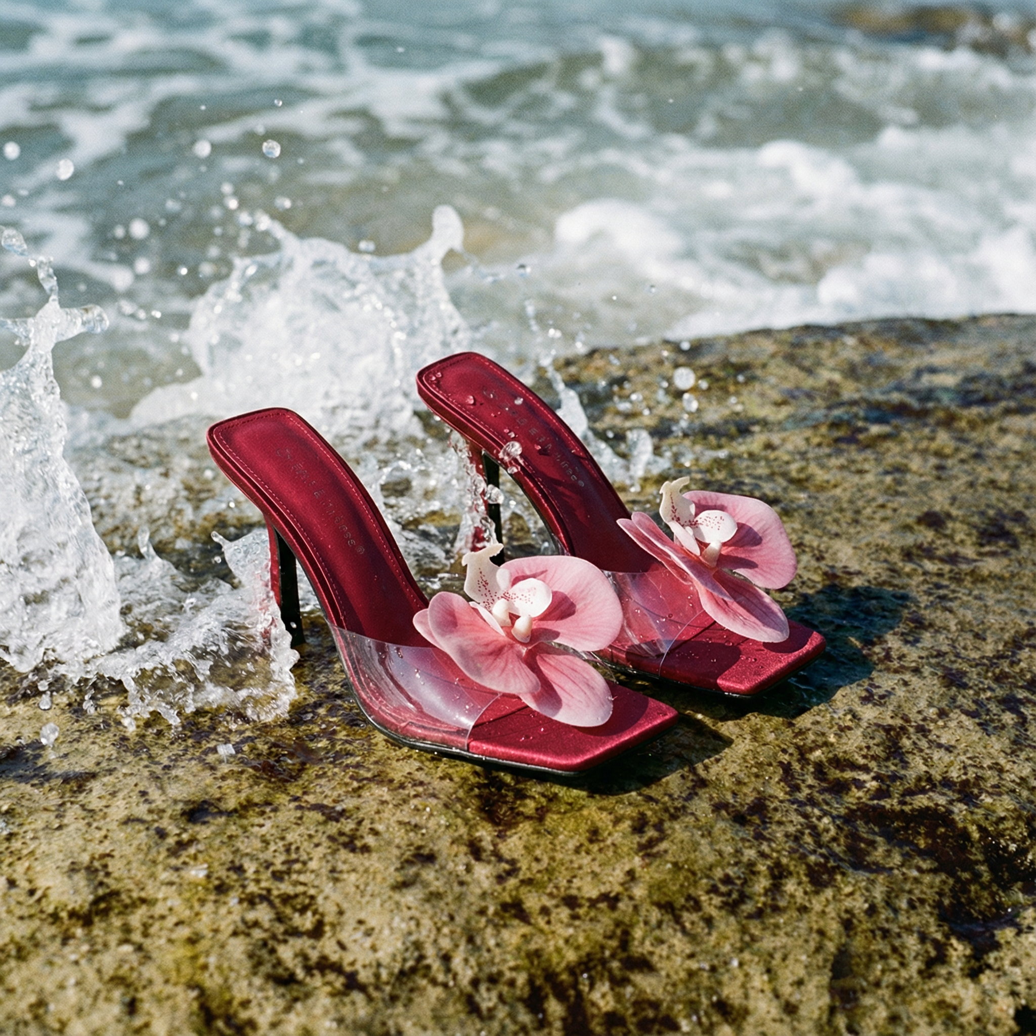 The Dahlia Bloom Heels