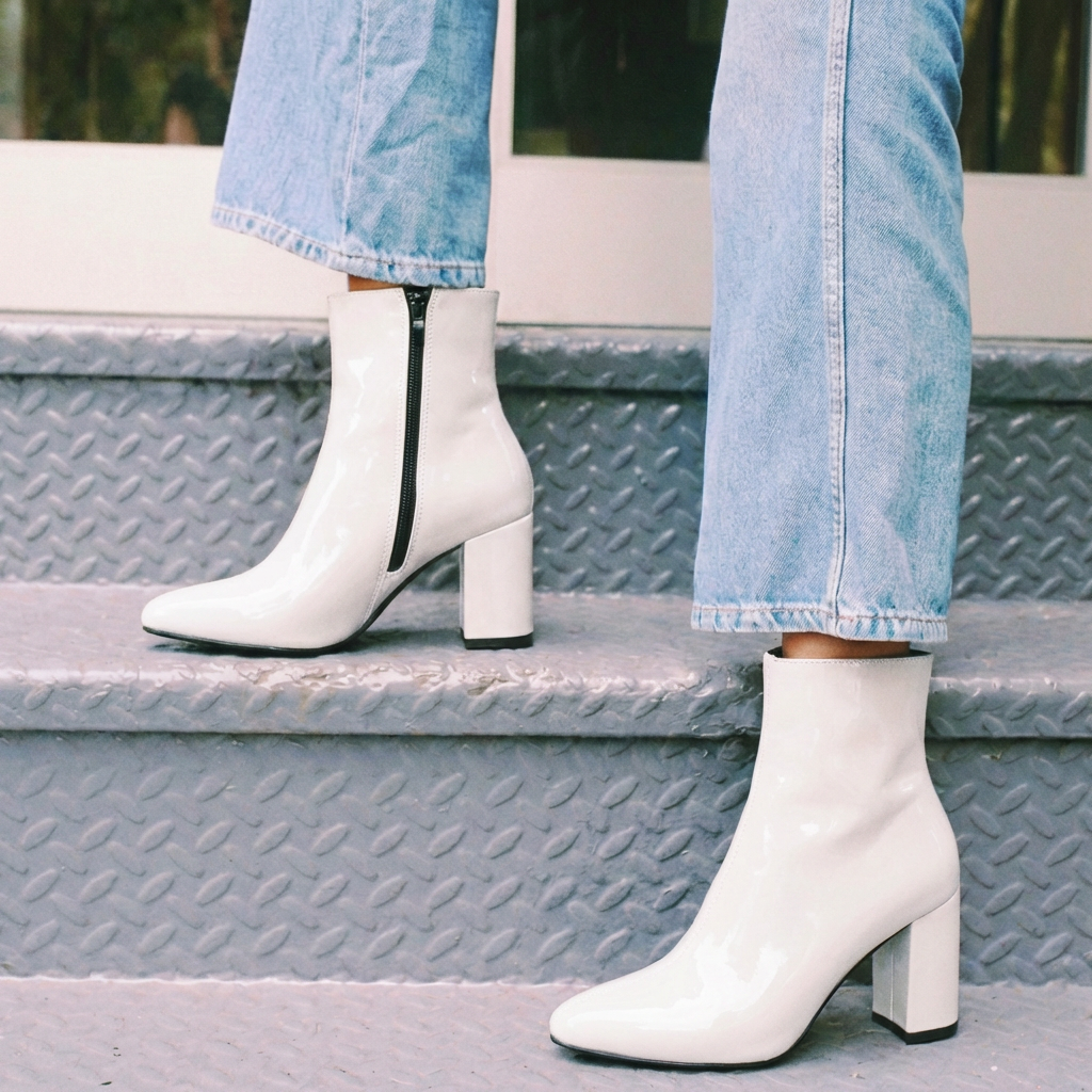 Downtown Patent Boots