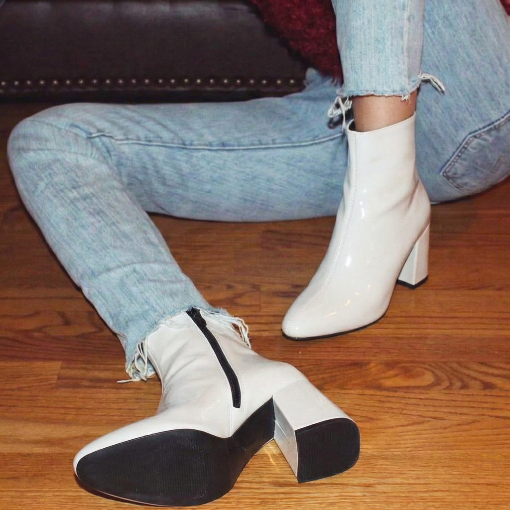 Downtown Patent Boots