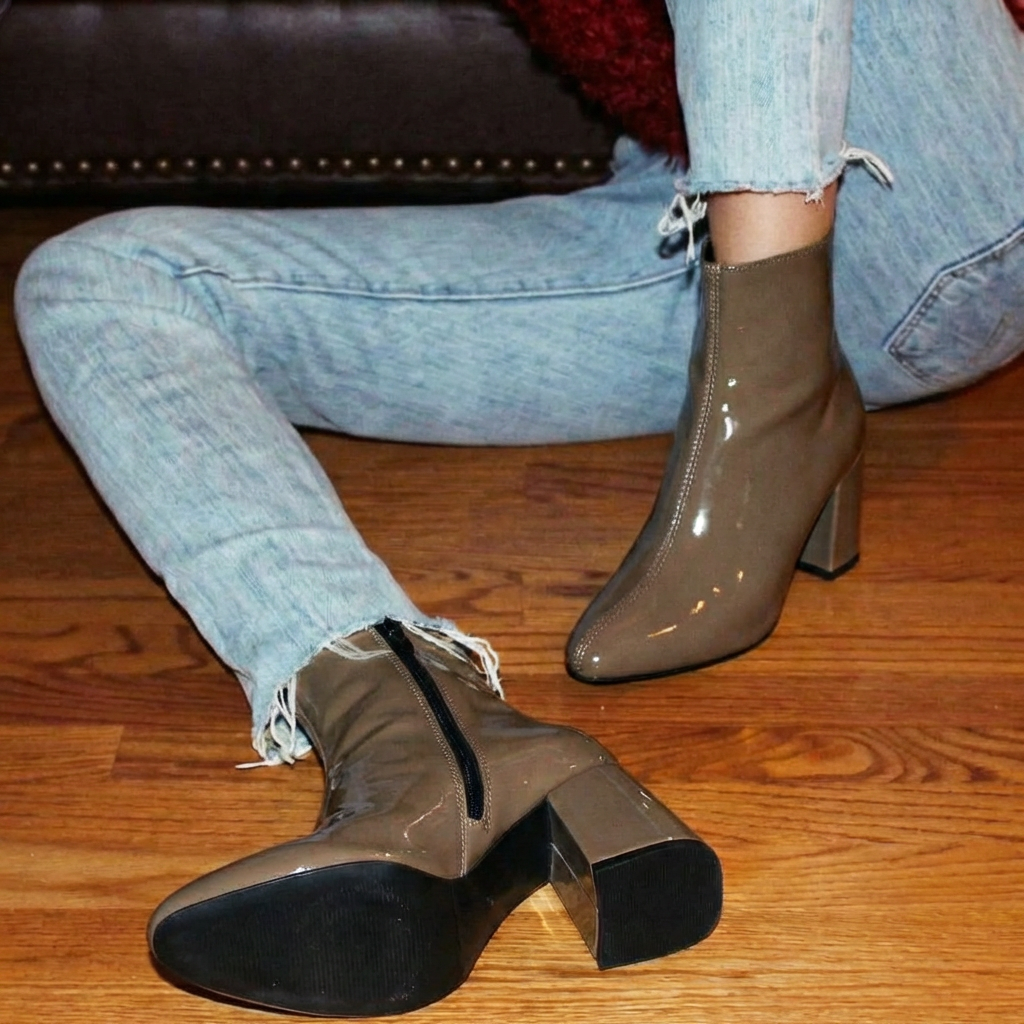 Downtown Patent Boots