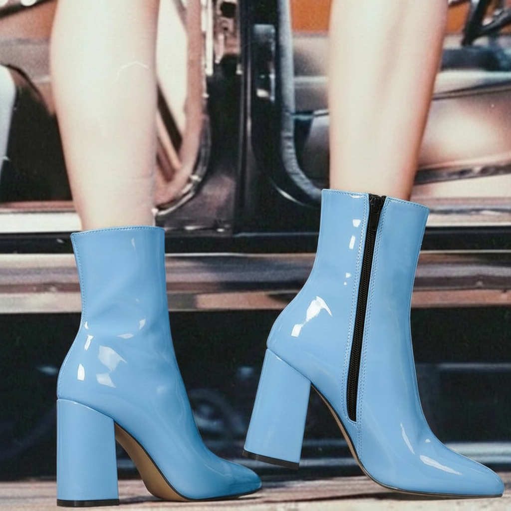 Downtown Patent Boots