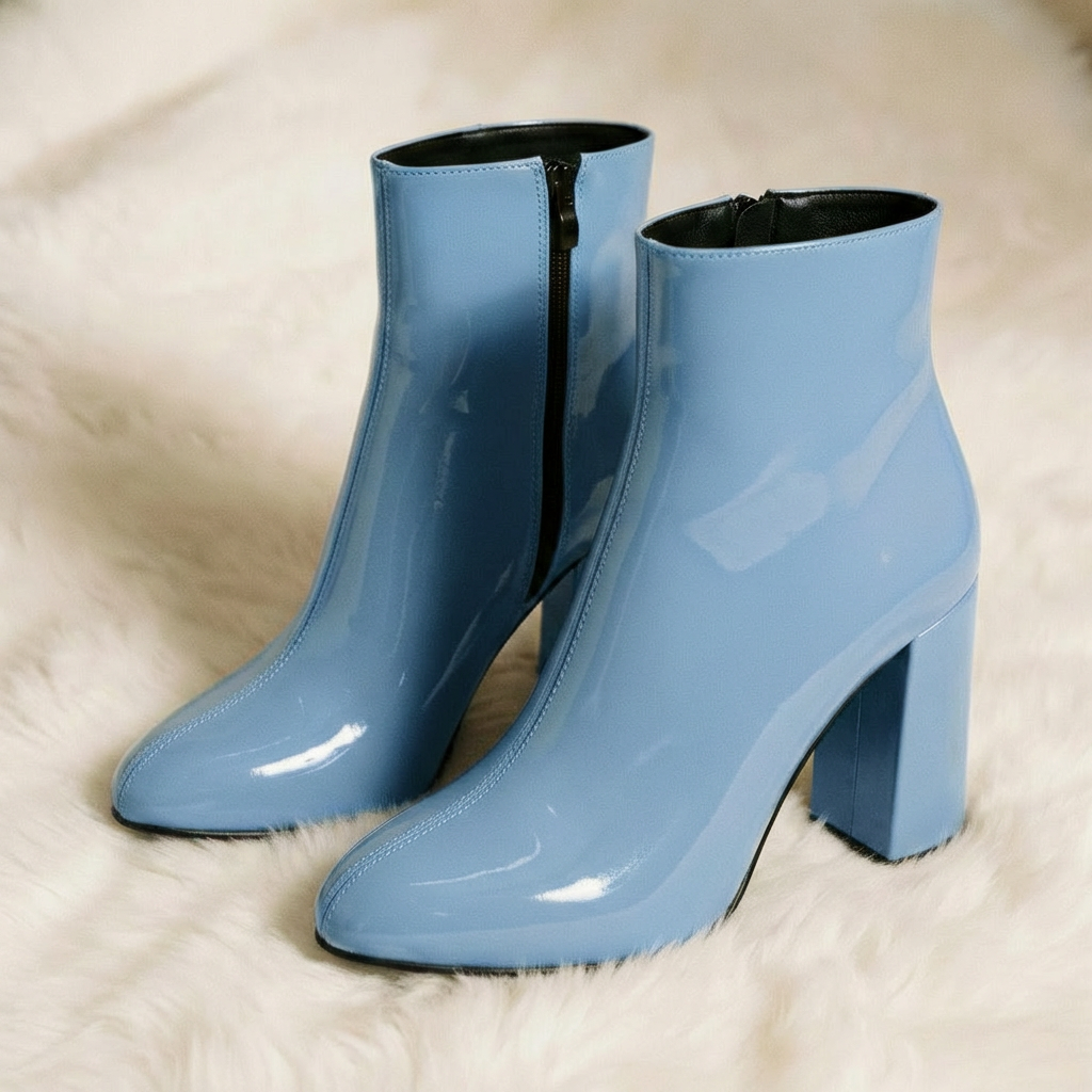 Downtown Patent Boots